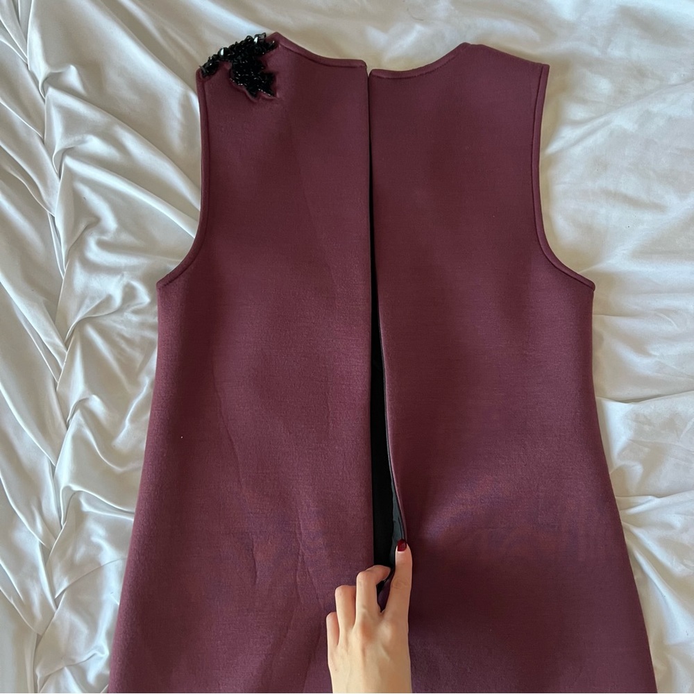 🐝Anthropologie+Dhruv Kapoor Floral Sequins 60s  Mod Dress NWOT🐝 - Picture 7 of 7